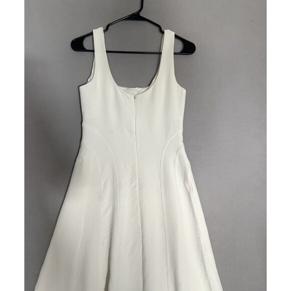 Christian Lacroix Square Neckline Midi Length Dress Extra Small XS Neutral Color - Picture 2 of 7